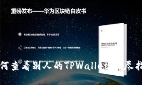 如何查看别人的TPWallet：详尽指南