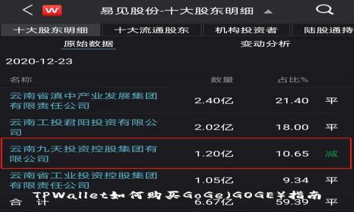 TPWallet如何购买GoGe（GOGE）指南