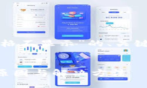 以下是针对“tpwallet价格不显示”的、关键词以及内容大纲的构建。

修正
TPWallet价格不显示的原因与解决方法